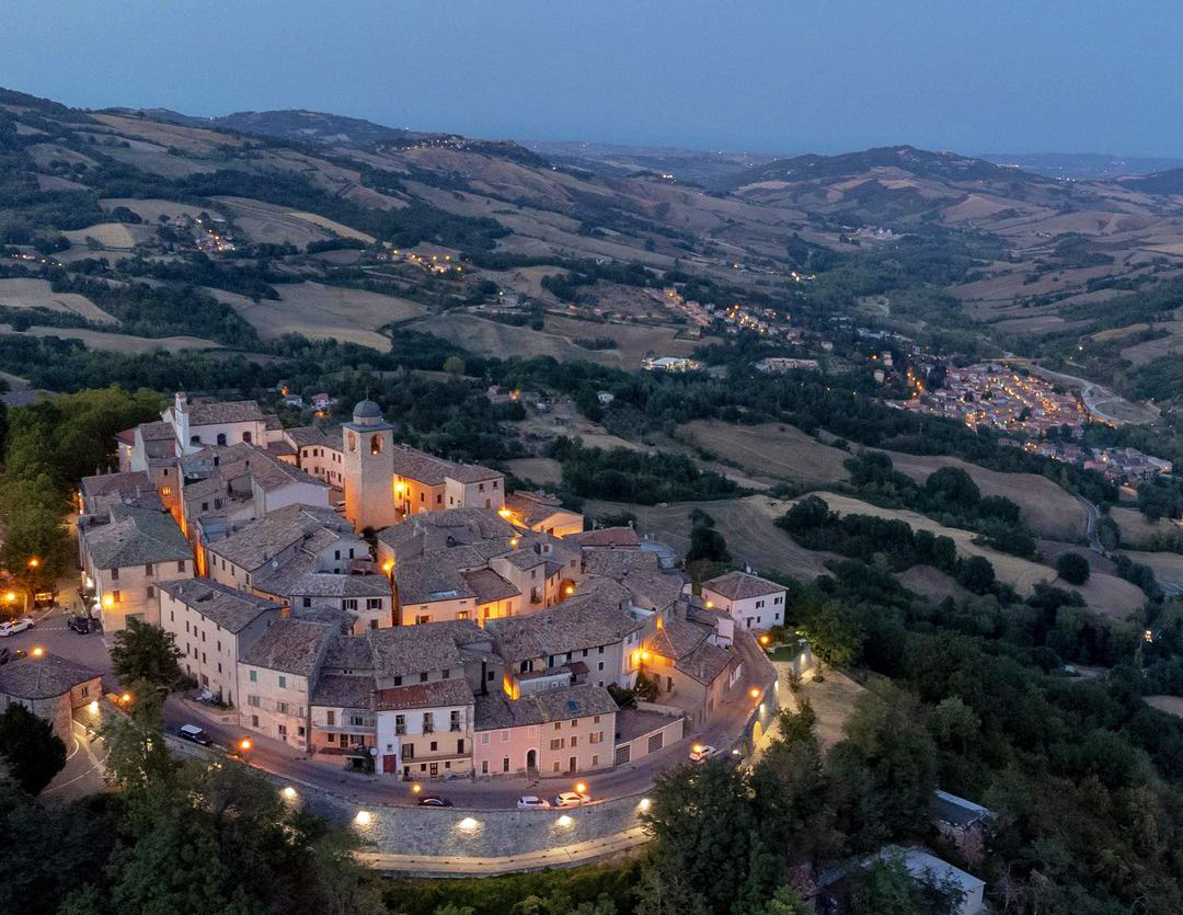 Monte Grimano Terme dai BORGHI PIU' BELLI DELLE MARCHE